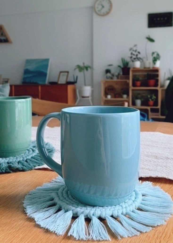 Round Coaster, Light Blue