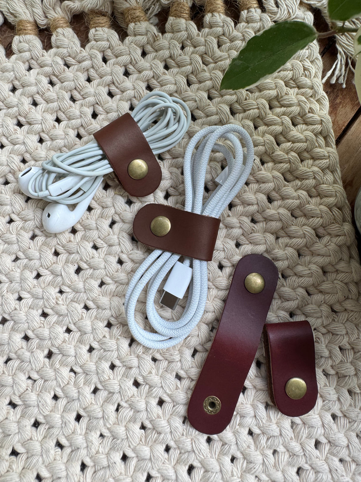 Leather Cord Organizers #1