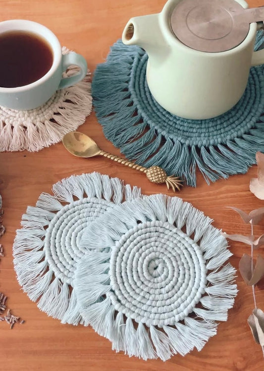 Round Coaster, Light Blue