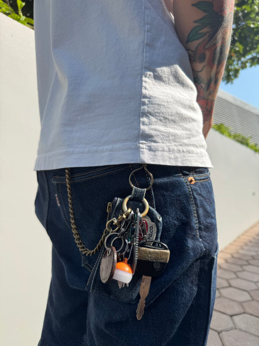 Brass Wallet Chain #1