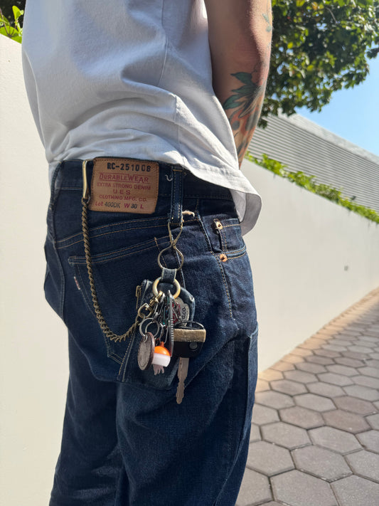 Brass Wallet Chain #1
