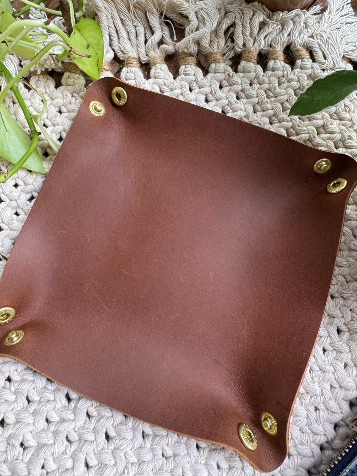 Leather Tray #1
