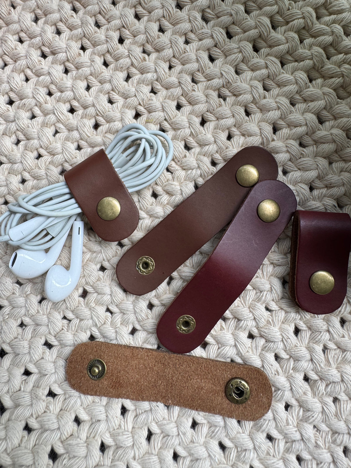 Leather Cord Organizers #1