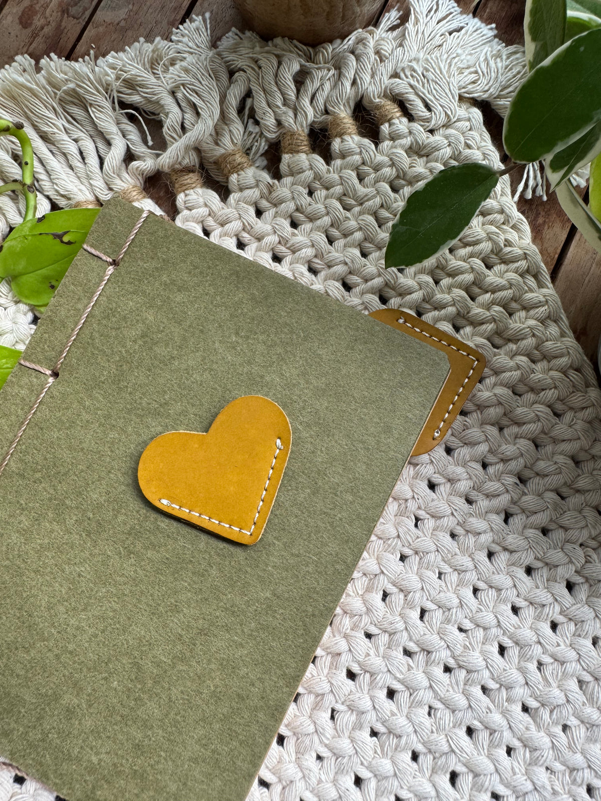 Leather Bookmark #1