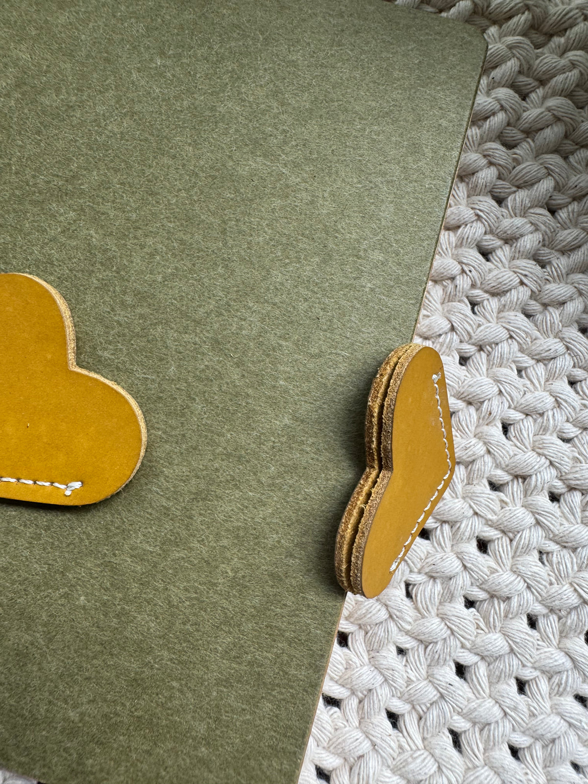 Leather Bookmark #1