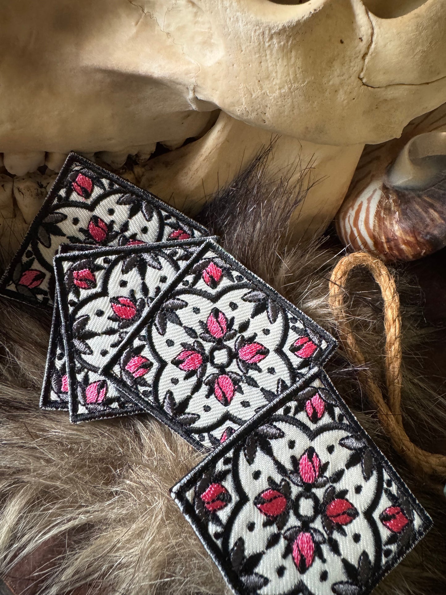 Heritage Tile Patch Lot #001VREPRINT