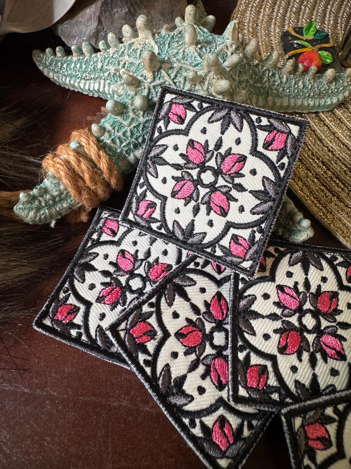 Heritage Tile Patch Lot #001VREPRINT