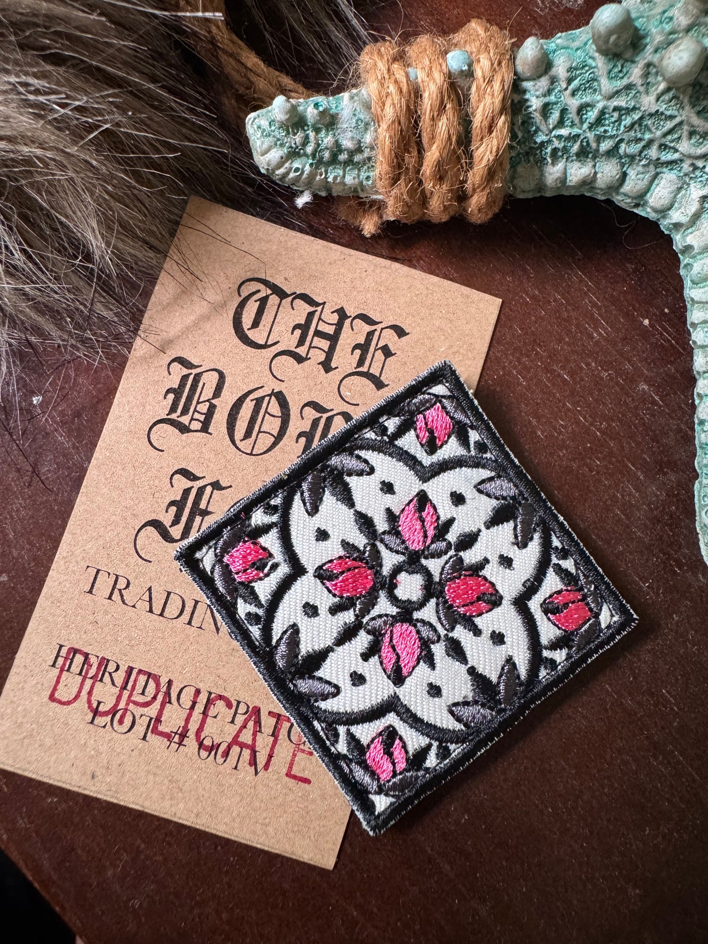 Heritage Tile Patch Lot #001VREPRINT